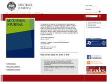 Tablet Screenshot of mextesol.net